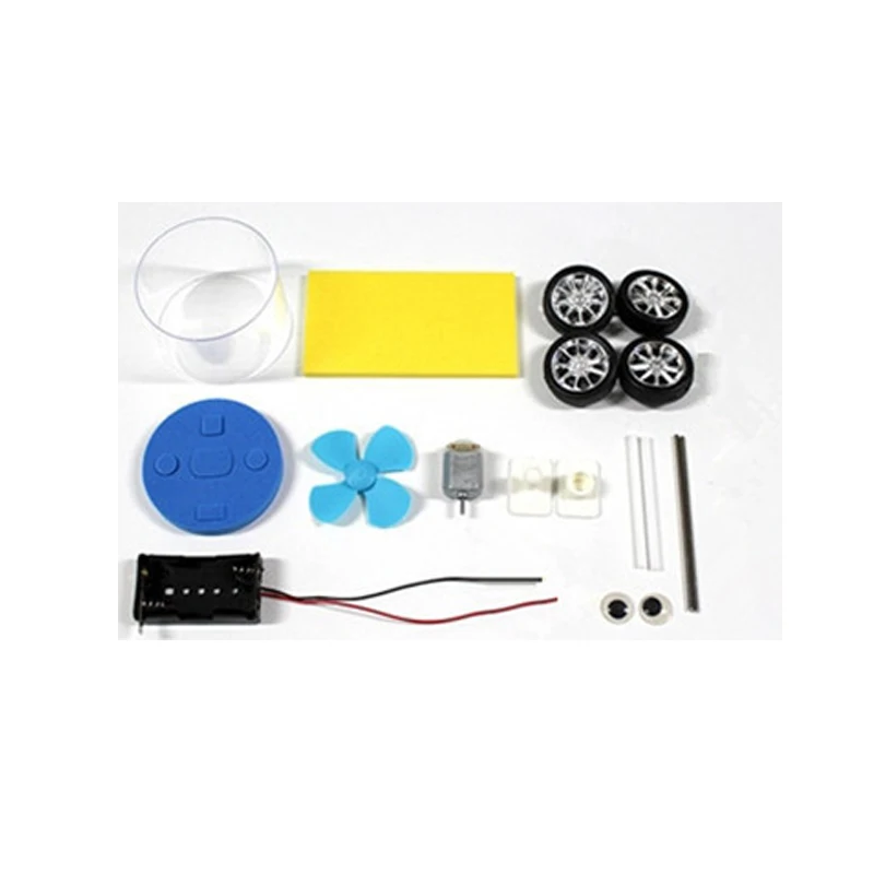 DIY Air Power Car  Electronic Kit Technology Science Toys Educational Kits for Children Experiment Creative Invention School Toy