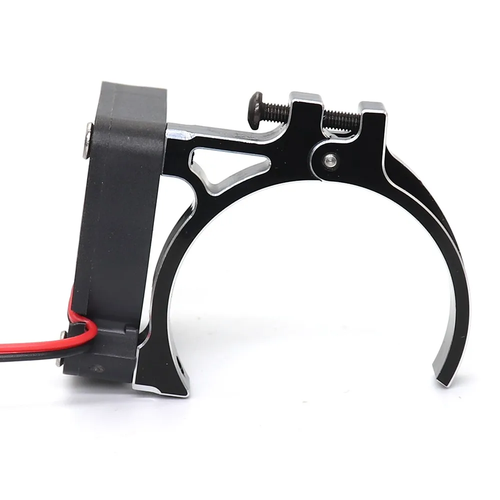 Professionelle 42MM Motor Temperaturregelung Lüfter Motor Kühlkörper für Traxxas TRX4 E-REVO UDR SCX10 Rgt RC Auto Zubehör – Detail 7