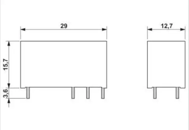 REL-MR-110DC/21-21 2961202 2NO+2NC | 110VDC | With no light | 8A  Relay module