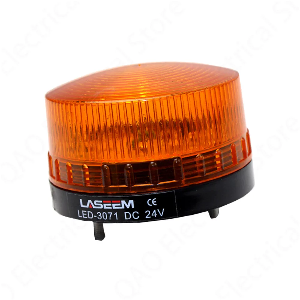 Strobe Signal Warning light LED -3071 12V 24V 220V Indicator light LED Lamp small Flashing Light Security Alarm