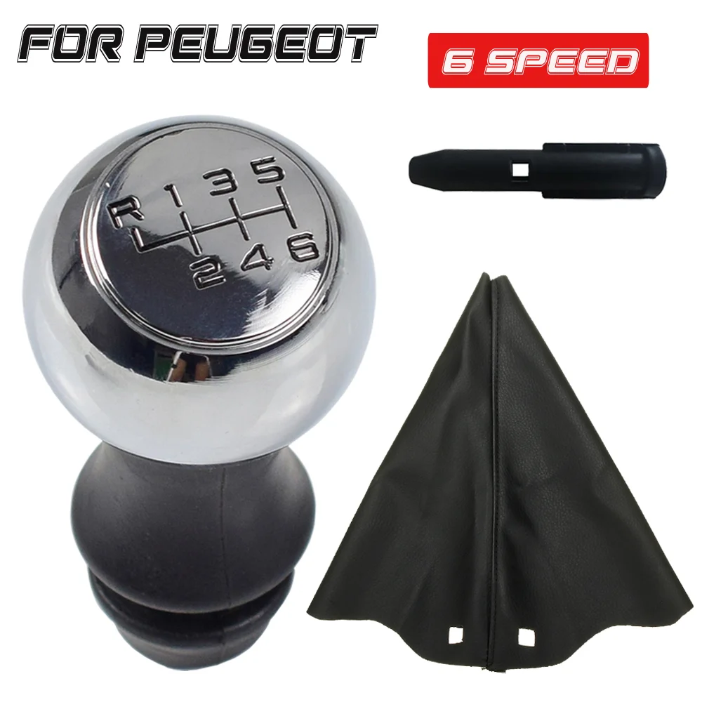 Fit For CITROEN C1 C3 C4 For PEUGEOT 106 107 205 206 207 306 307 308 309 405 406 407 508 605 607 806 807 Gear Shift Knob