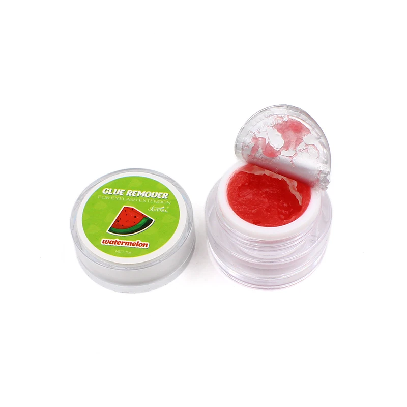 Fruit Flavour removedor de pegamento para pestañas, crema eliminadora de pegamento para extensiones de pestañas, olor fragante, estimulación cero, 5g