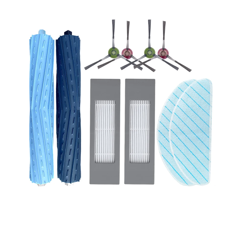 Cepillo lateral de filtro de Hepa para Robot aspirador ECOVACS Deebot T9 AIVI, repuesto de limpieza