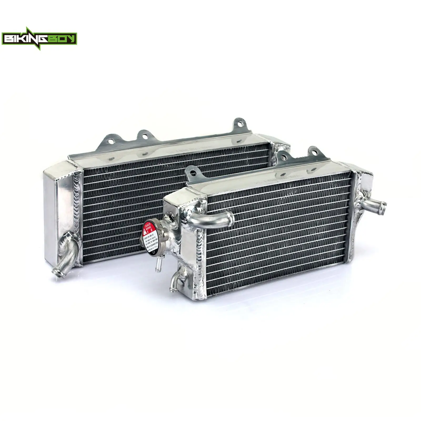 BIKINGBOY Engine Cooling Radiator Cooler KX450F 06 07 08 09 10 11 12 13 14 15 16 17 18 19 20 21 22 23 KLX450F 09-11 KX450 19-23