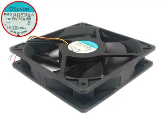 

SUNON PMD1212PTB3-A (2).S69.R.GN DC 12V 6.5W 120x120x25mm Server Cooling Fan