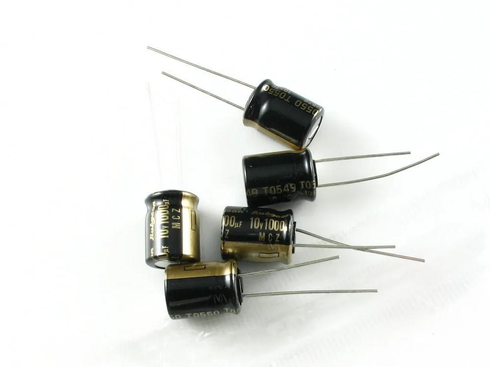 30PCS/LOT original Rubycon MCZ series ultra-low ESR motherboard aluminum electrolytic capacitors free shipping