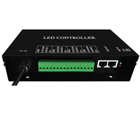 LED Four Ports Branch Console(H802RA) WS2812B Matrix SK6812APA102 Controller