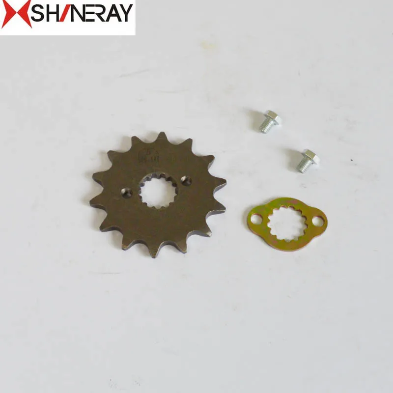 shineray x2 x2x front chain sprocket 520 size 14 teeth 250cc xy250gy dirt bike motorcycle accessories part