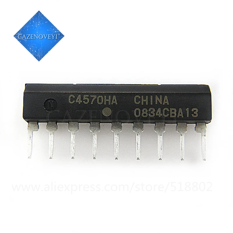 10pcs/lot UPC4570HA UPC4570 C4570HA ZIP-9 In Stock