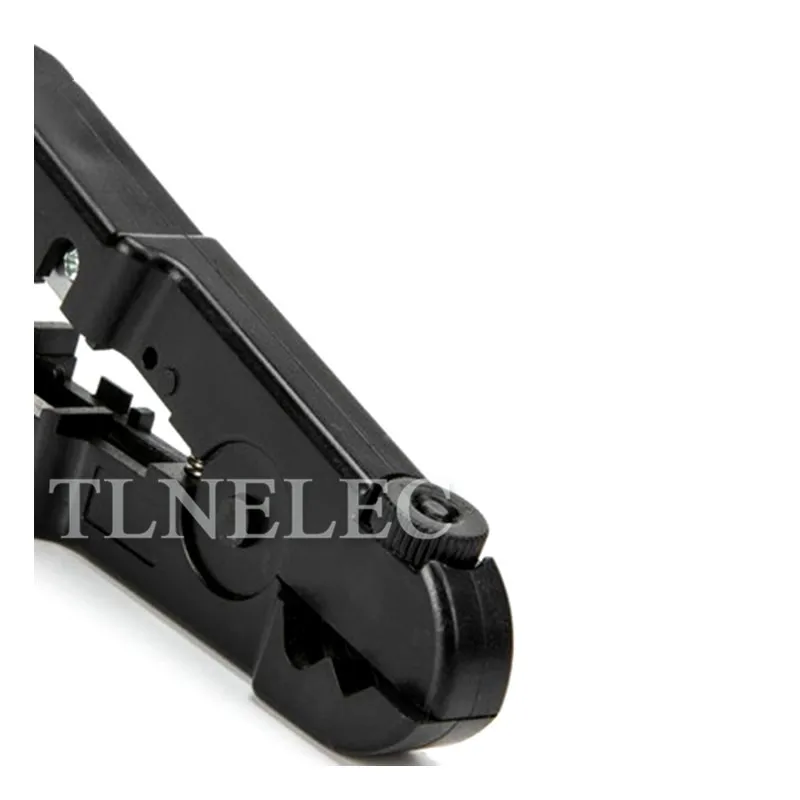 1pcs อิเล็กทรอนิกส์เครือข่ายเครื่องมือ Wire Stripper คีมมัลติฟังก์ชั่หมุนได้สาย Stripper Multitools