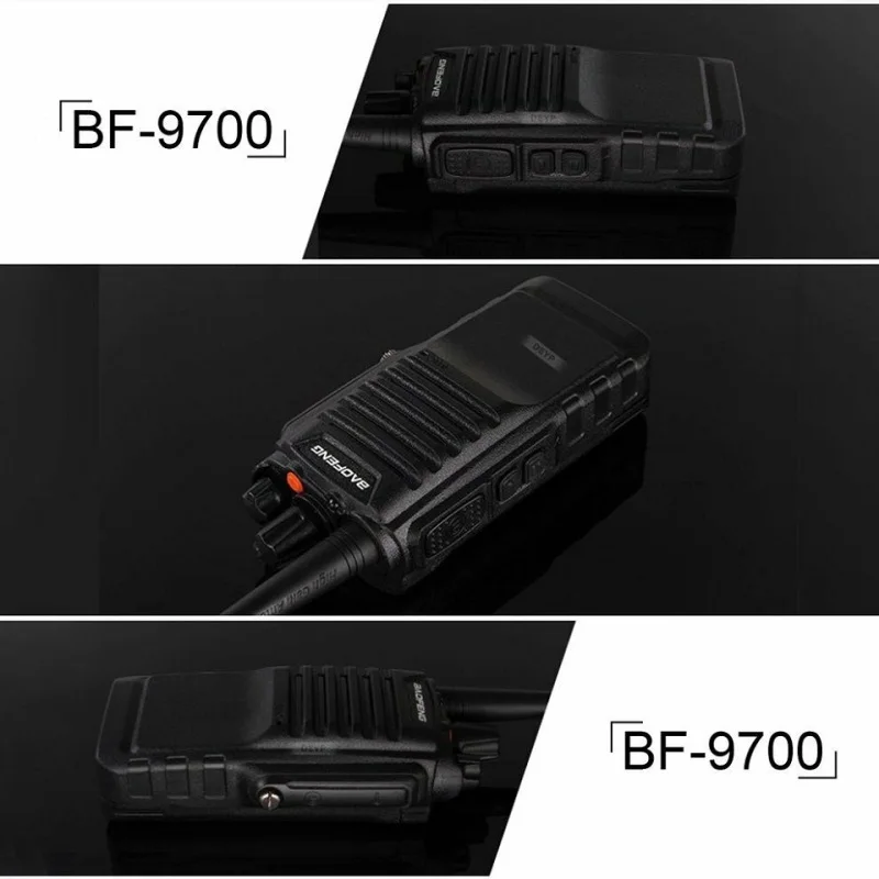 Baofeng Bf-9700 7 w de alta potência walkie talkie ip67 à prova dtwo água rádio em dois sentidos amador ptt bf 9700 de longa distância ham rádio hf transceptor