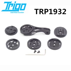 TRIGO TRP1932 Bike Stem Vordere Abdeckung Computer Montieren Fahrrad Gopro/Licht Halterungen Für Garmin/Bryton/Riesen/cateye/Wahoo