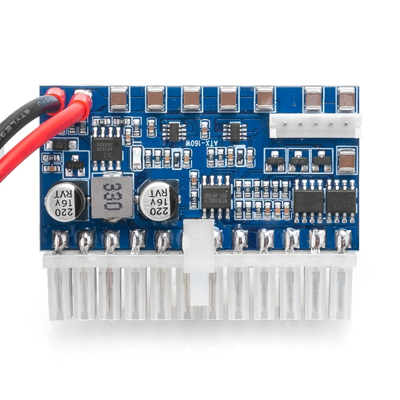 RGEEK DC 12V 160W 24Pin ATX Power Switch PICO PSU Mobil Auto Mini ITX Modul Catu Daya Tinggi ITX Case