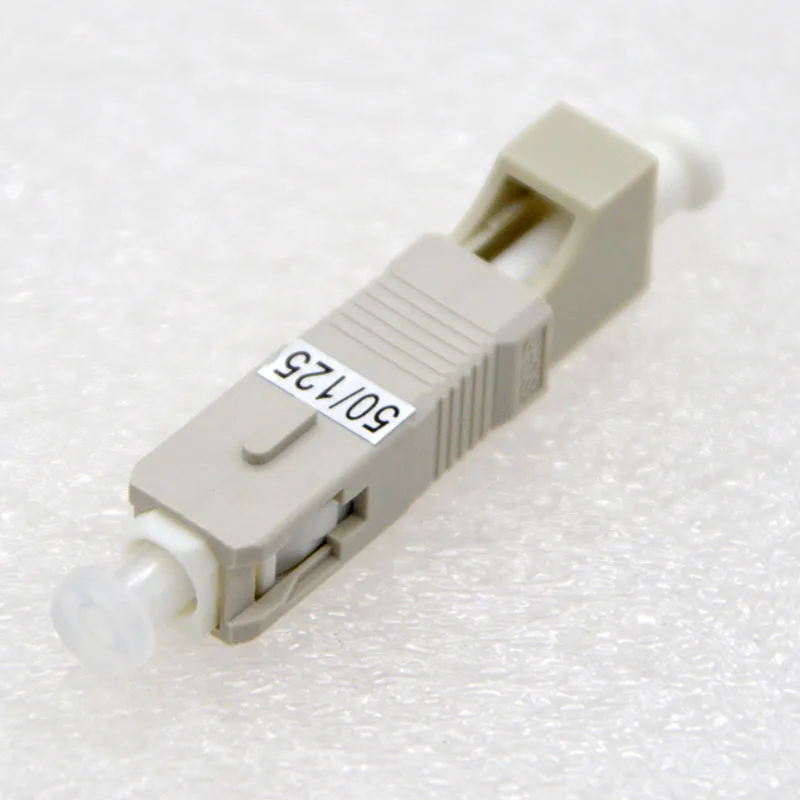 New Optical Fiber Connector LC Female-SC Male Fiber Adapter Single Mode/Multimode OM3 OM4 Adapter Flange Coupler Factory Price