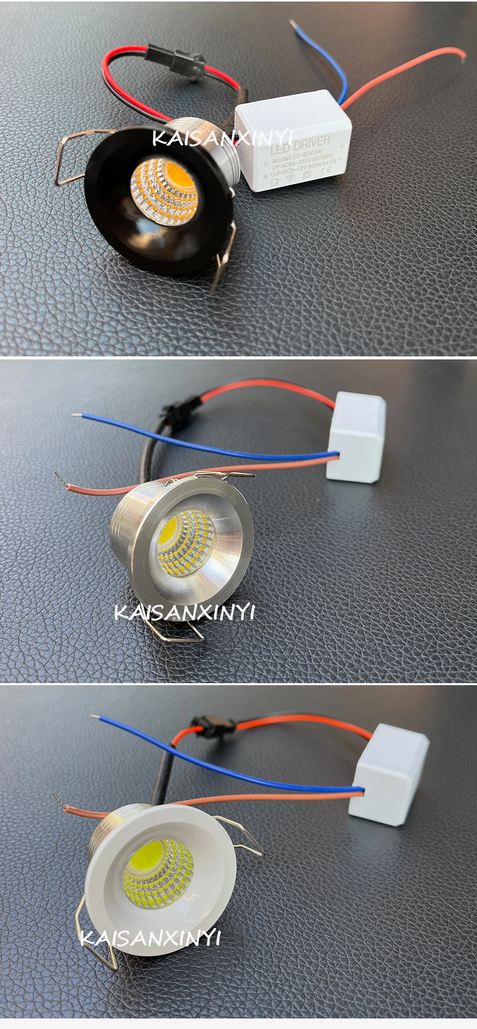 1/4 Pcs Recessed 3W Led Cabinet Mini Spot Light 110V 220V Downlight Jewelry Show Include Driver for Leds Ceiling Lamp