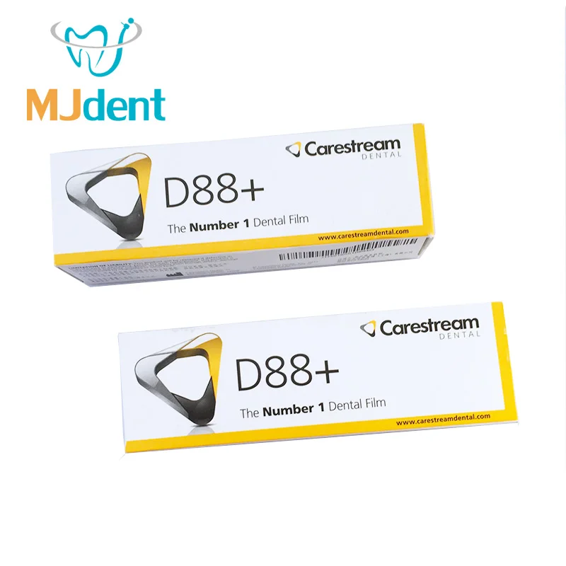 

100pcs/Bag Original D88+ Carestream Dental X Ray Film Intraoral D Speed Dentist Material