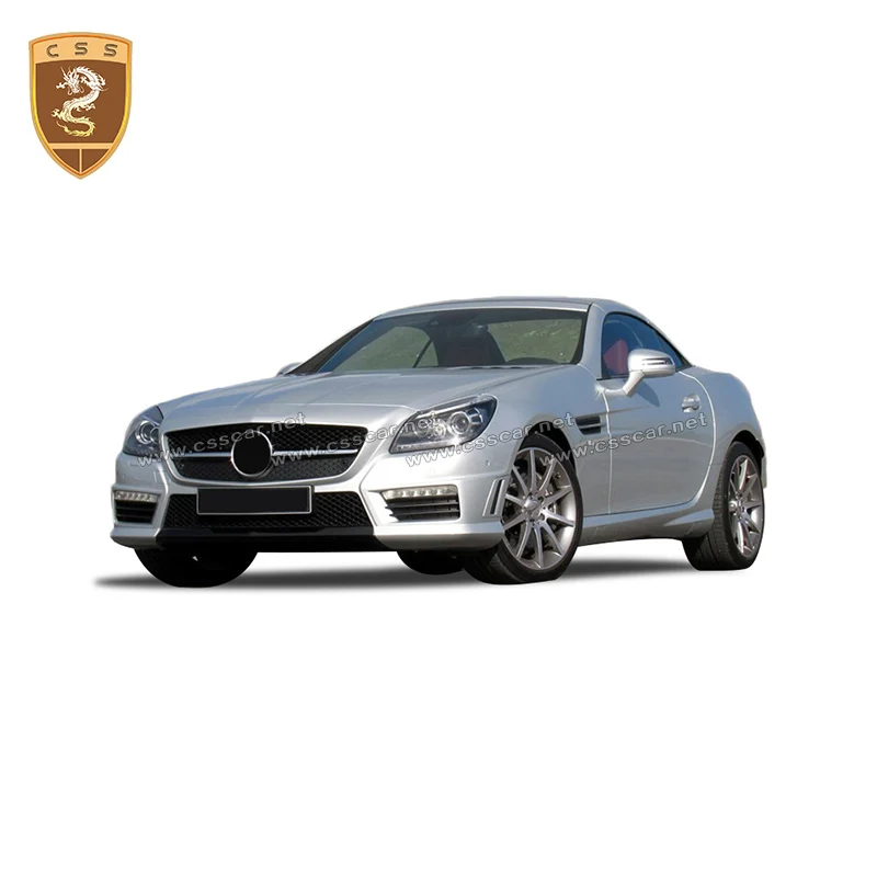 CSSCAR Exclusive Supply Best PP plastic material for 2011-2016 BENZ SLK Class R172 AMG Body Kits fit Benz SLK R172 Auto Parts