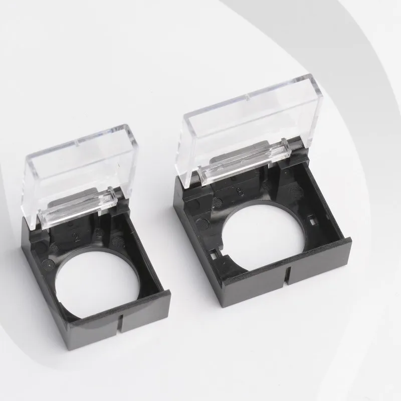 16button protective cover switch button accessories accessories button dust cover opening 16mm