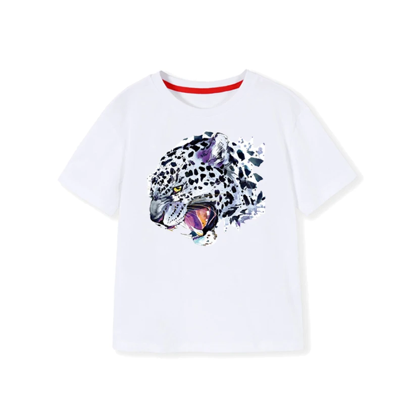 Iron on Animal Patch Leopard Patches for Clothing Badge Stickers on Clothes Heat Transfer for T-shirt Applications DIY Appliques