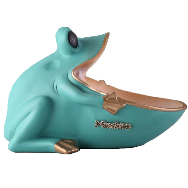 

3D Frog,Statue,Home Decoration Accessory,Sculpture,Desk Decor,Storage Box,Table Figurine Miniature,Wedding Party Decorative Art