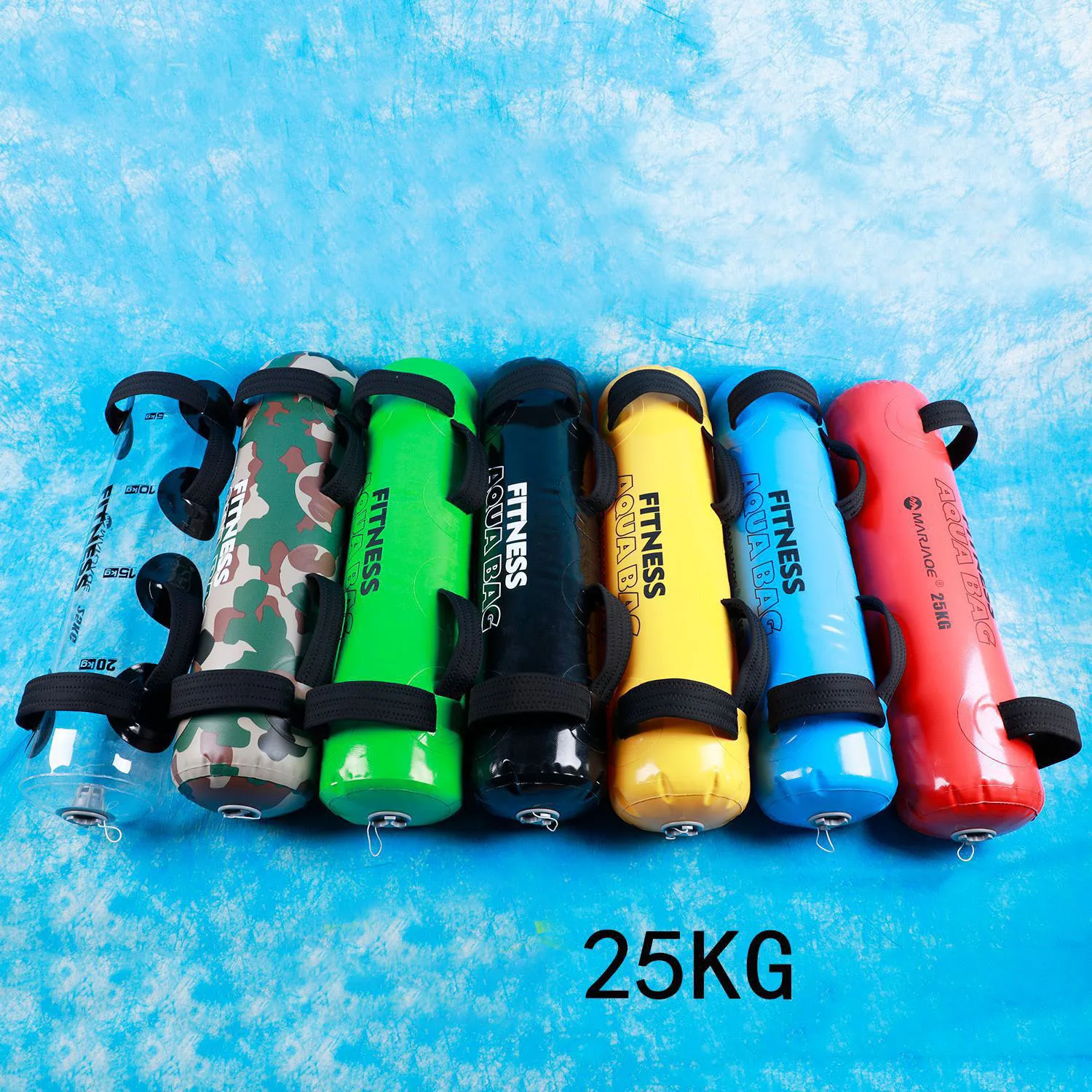 Bolsa de água para halterofilismo, Home Fitness, sacos Aqua, saco de musculação, esportes de ginástica, saco de areia portátil cross-fit, 25kg
