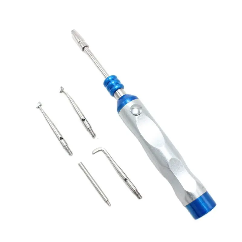 

1 Set Stainless Steel Dental Adjustable Automatic Crown Remover Gun Tool 4 Level for Dentistry Lab Tools