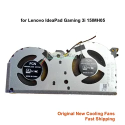 Lenovo için CPU soğutma fanı yaratıcısı 5-15IMH05 IdeaPad oyun 3i-15ARH05 Fan soğutucu radyatör DC28000F7F0 FMHN 5F10S13912 DC5V 8pin