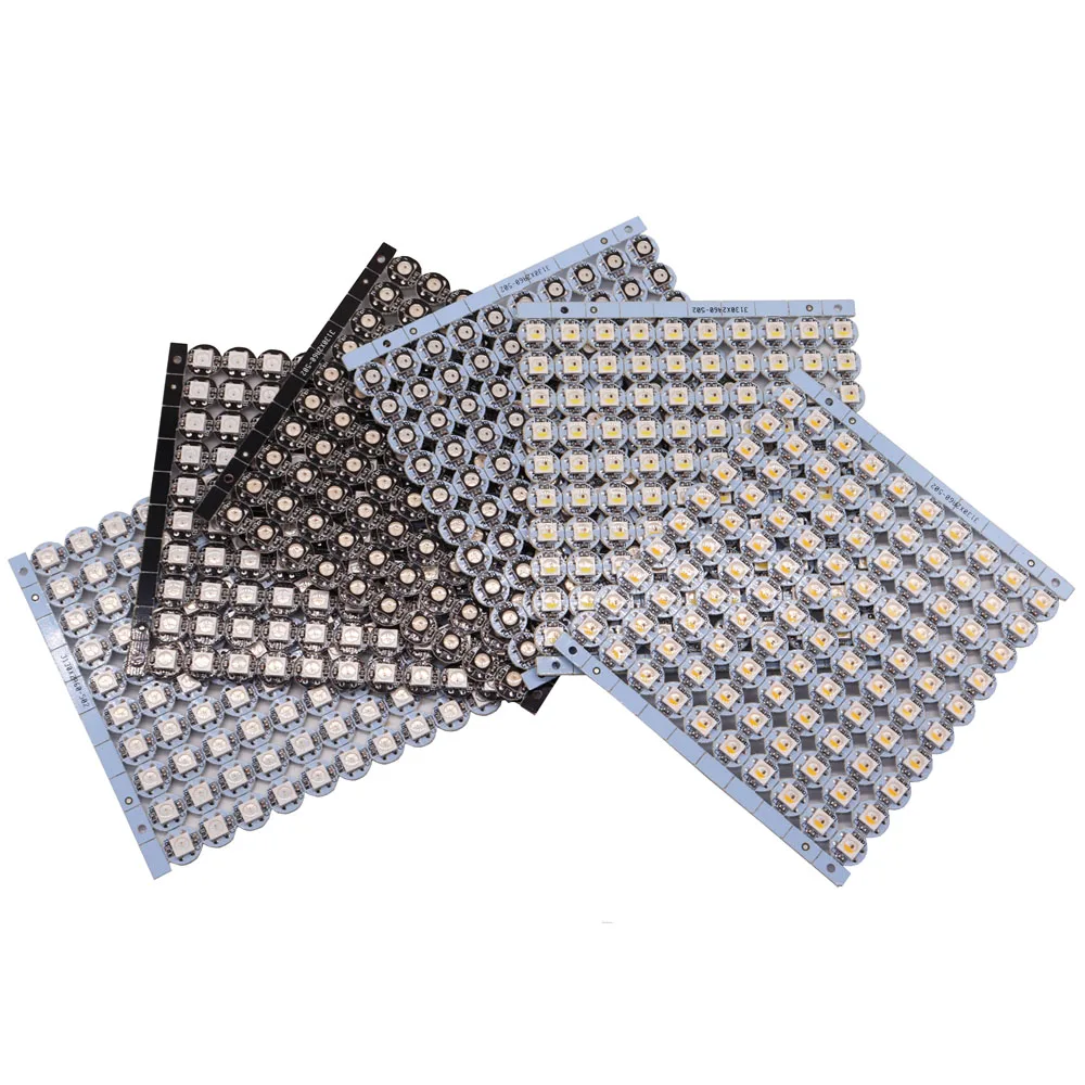 10 ~ 100Pcs WS2812B LED Secara Individual Addressable WS2811 IC RGB/RGBW Led Heatsink (10mm * 3mm) 5050SMD RGB/RGBW Built-In DC5V