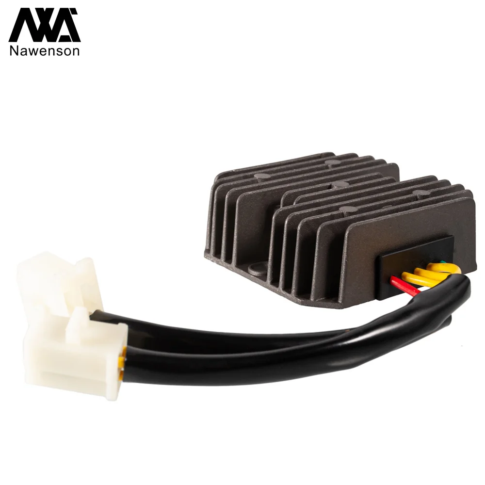 Motorcycle Voltage Regulator Metal Heatsink Electric Rectifier Accessories for Honda CH125/CH150/CN250 5-wire Charger