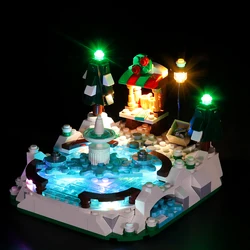 Vonado LED Light Set For 40416 Ice Skating Rink Building Blocks NOT Include Model