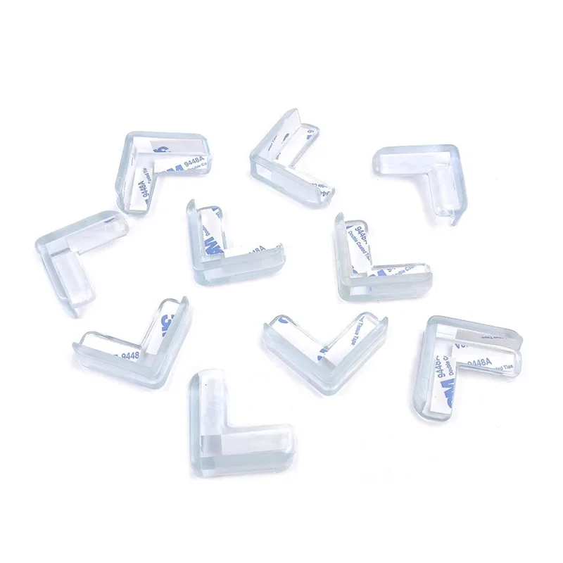 10 Pcs/Lot Safety Anti Collision Table Angle Transparent Proof Right Protection TRQ0260