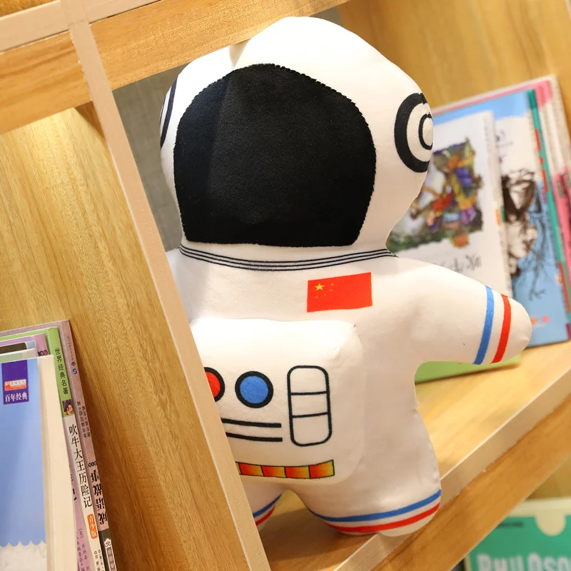 Nizza 1pc Plüsch Astronaut Raumschiff Spielzeug Gefüllte Weiche Puppe Cartoon Kissen Kinder Spielzeug Kreative Flugzeug Kinder Jungen Geburtstag Geschenk – Detail 7