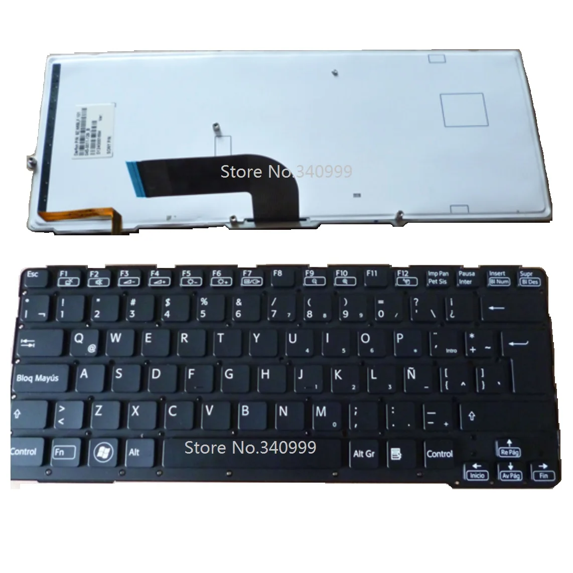 New Latin For SONY VAIO VPC SA SB SC VPCSA VPCSB VPCSC PCG-41216L PCG-41215L PCG-41217L PCG-41219L PCG-4121GL Laptop Keyboard