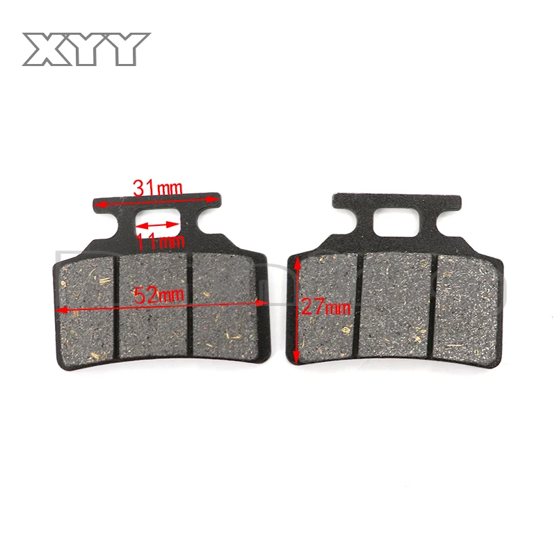 Motorcycle brake pads 50cc - 250cc ATV Quad Go Kart most chinese Dirt Pit Bike scooter Hydraulic brake PADS