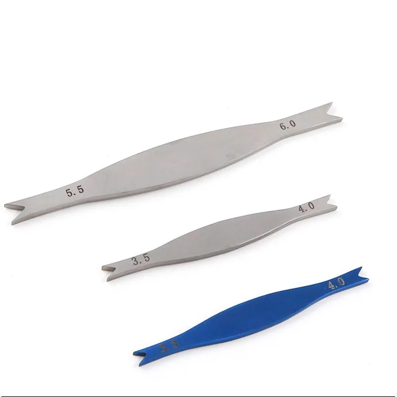 

Braunstein Eyelid fixed caliper 3.5-4.0 stainless steel Ophthalmic Surgical Instrument