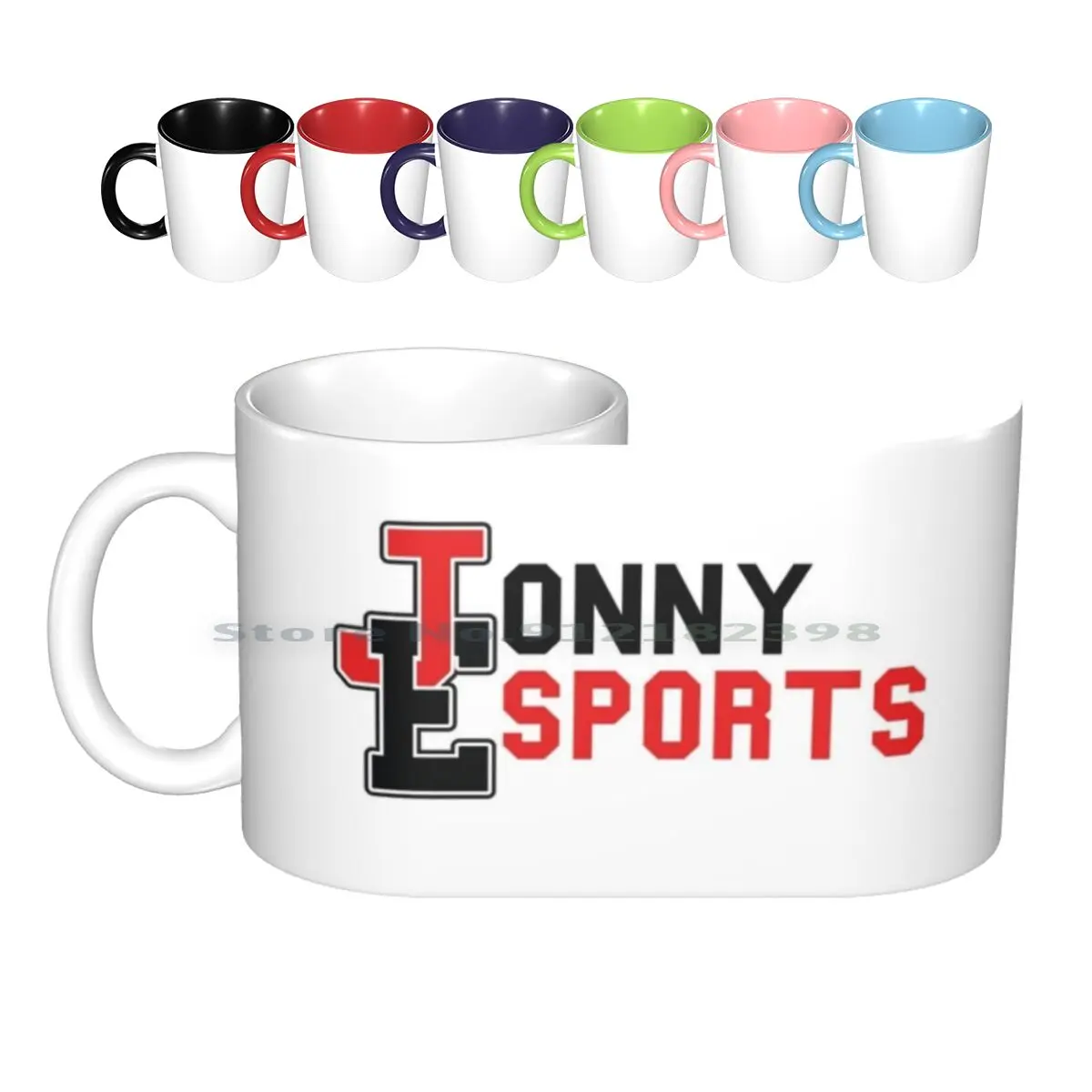 Jonny Esports ( Black Font ) Ceramic Mugs Coffee Cups Milk Tea Mug Jonny Esports Esports Csgo Counter Strike Video Games Rocket