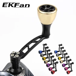 Ekfan 62MM Fising Reel CNC Aluminum Alloy Handle Knobs Fit Suitable For DAI&SHI Spinning Reel