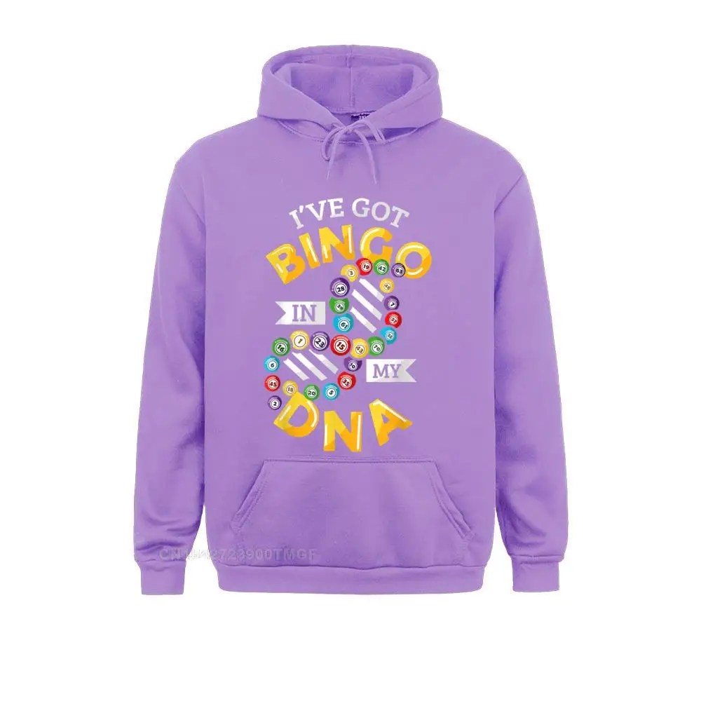 Printed Ive Got Bingo In My DNA Funny Bingo Callers Players Oversized Hoodie Sweatshirts ostern Day Hoodies for Men Sweatshirts