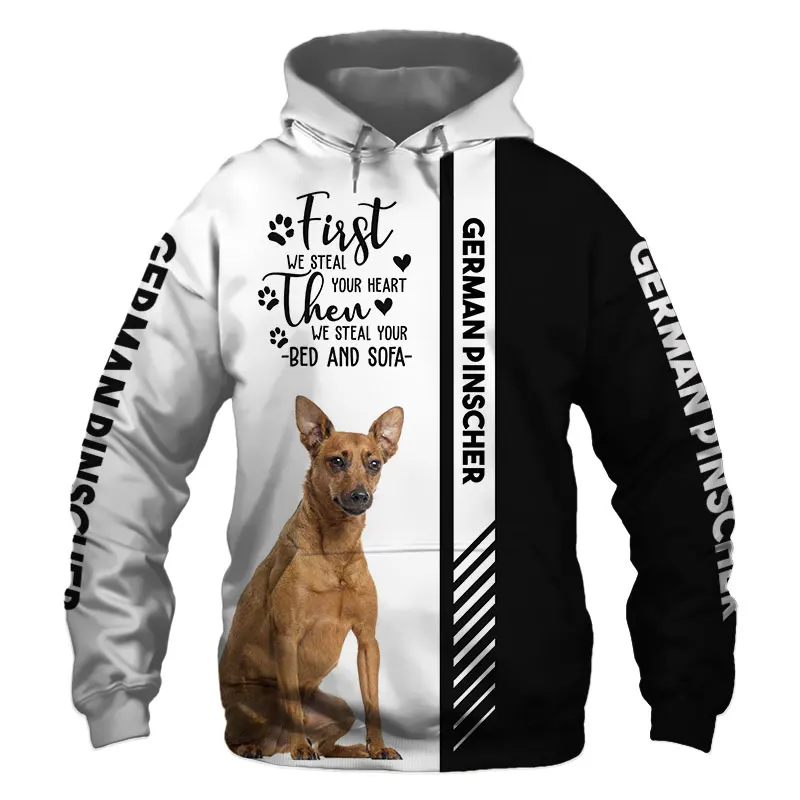 

Animal German Pinscher Dog 3D Printed Unisex Deluxe Hoodie Men/Women Sweatshirt Streetwear Zip Pullover Casual Jacket Tracksuit