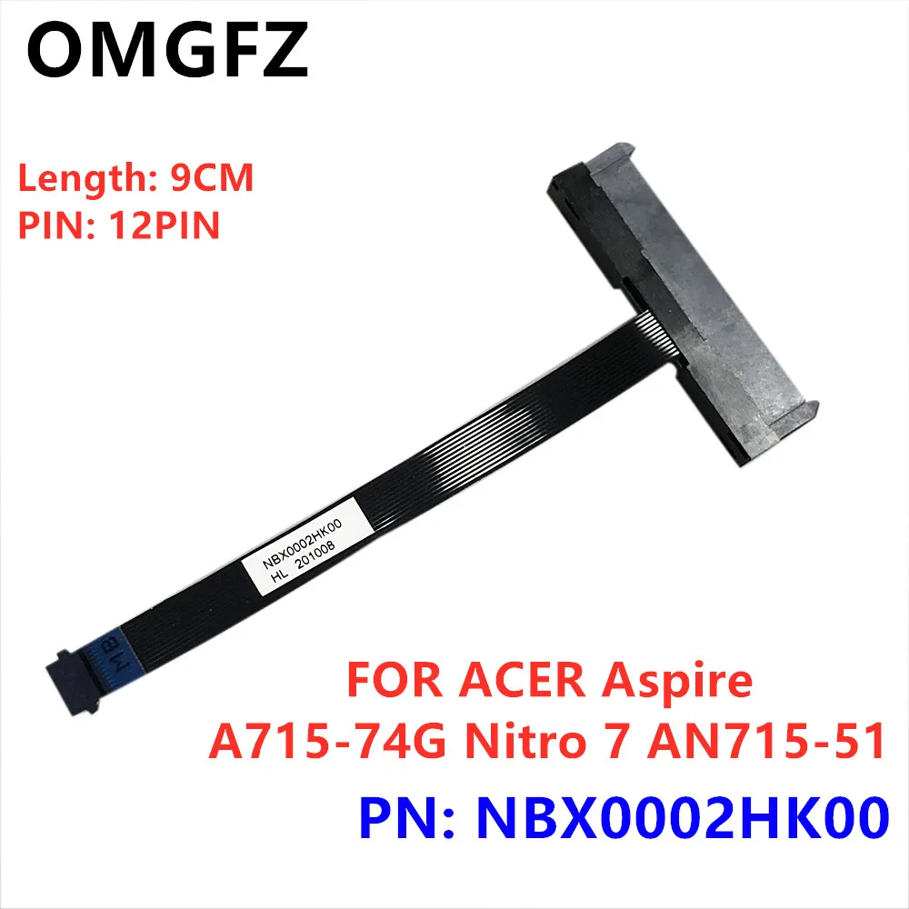 Dành Cho Laptop ACER Aspire 5 AN515-55-53AG N20C1 (CE79) a715-74G Nitro 7 AN715-51 HDD Cáp NBX0002HK00 9CM 12PIN