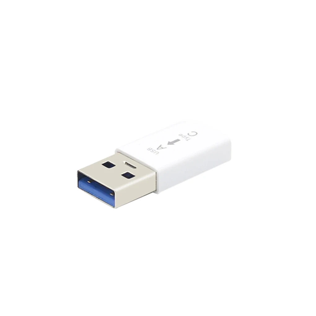 Portátil de alta velocidade Tipo-C para USB 3 0 Adaptador, USB-C Feminino para USB Masculino Conversor, Conversor