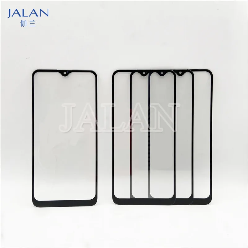 2Pcs High quality Front Glass with oca film for Redmi 8 Glass Changed LCD Display Outer Glass Lens Cover Phone Repair