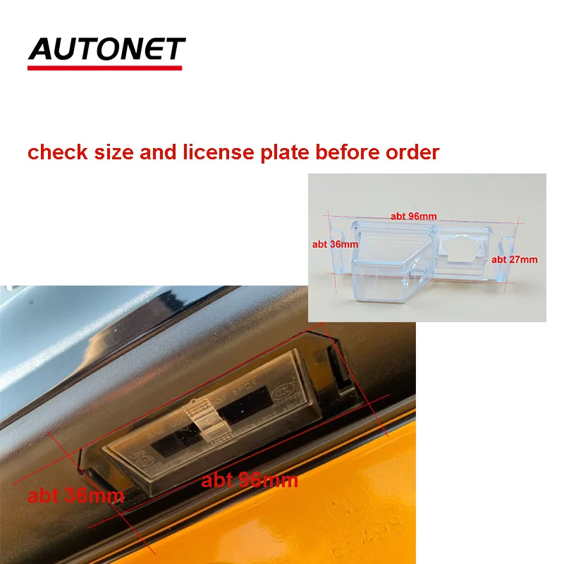 Rear Camera bracket For Hyundai Celesta/Coupe S3/Tuscani/Tiburon/ Era Atos Eon/Genesis Coupe AHD camera housing mounts kit