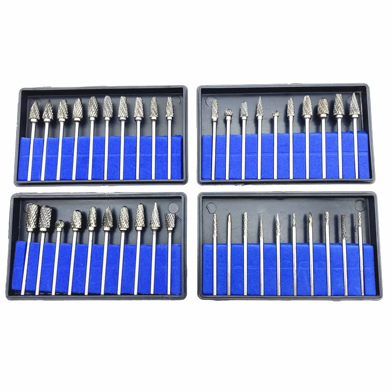 

10Pcs/box Dental Lab Tungsten Steel Carbide Burs For High Speed Handpiece Tooth Drill