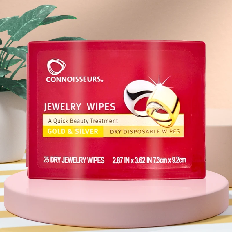 American CONNOISSEURS Silver Wiping Paper Decontamination Brightening Antioxidant Gold And SilverJewelry Polishing