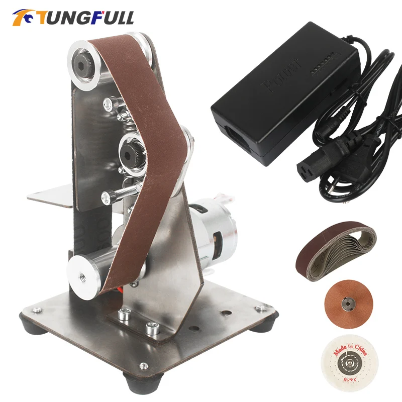 

350W Mini Sander Grinder Sanding Grinding Polishing Machine Universal Sharpening Machine DIY Polishing Cutter Edges