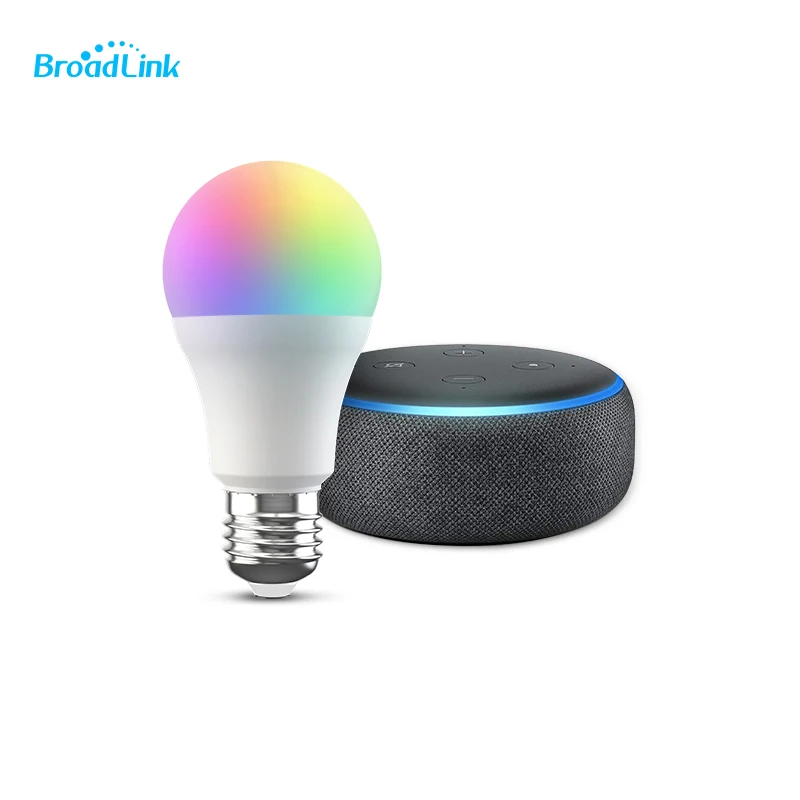 BroadLink LB27 LB26 R1 WI-Fi Smart RGB Dimmer Light works with Google Home