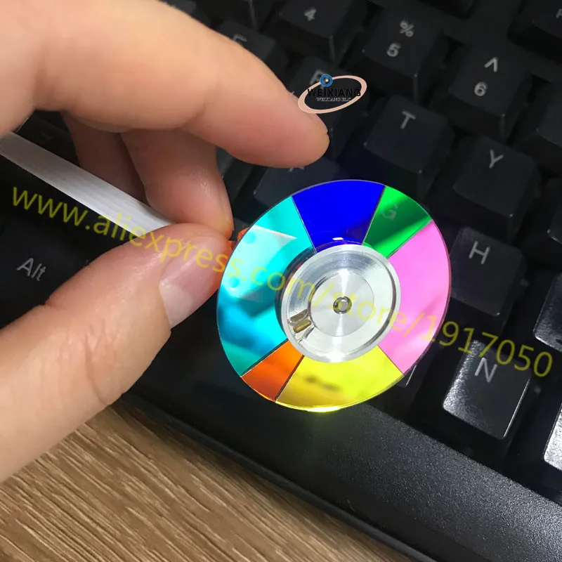 Оригинальное цветное колесо для проектора Optoma HD67, 6 сегментов 40 мм