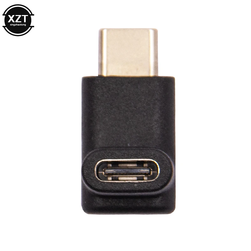 Novel USB 90 Degree Right Angle USB 3.1 Type C Male to Female USB-C Converter Adapter Connector for Samsung Smart MoilbPhone