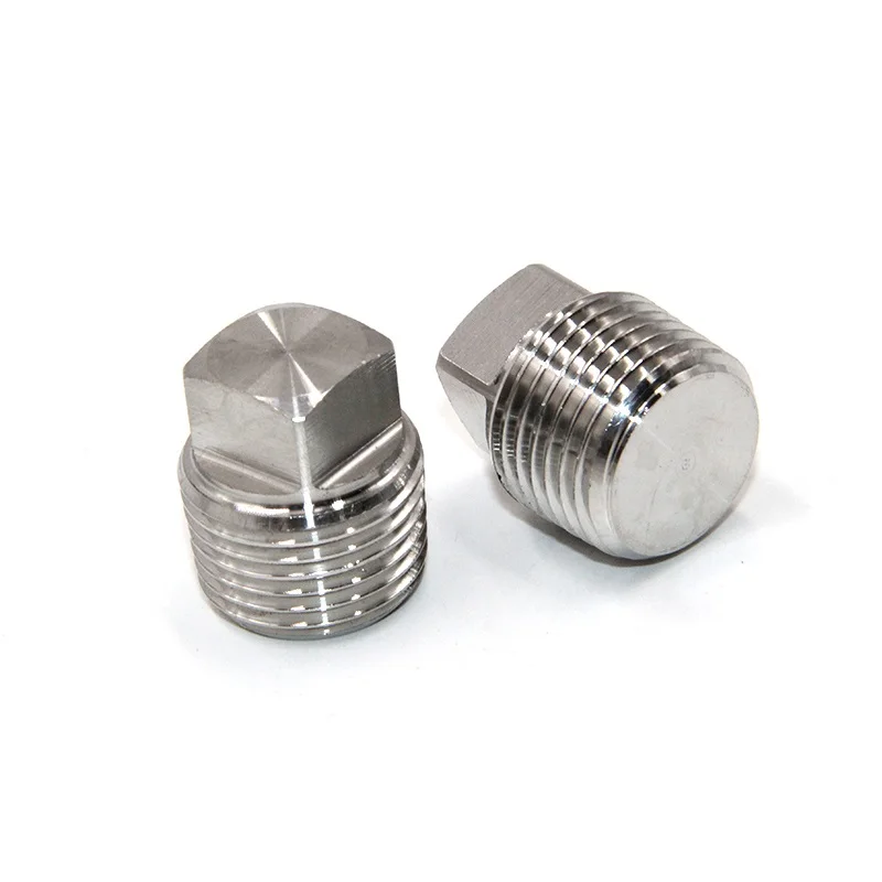 304 stainless steel outer square choke plug 1/8 1/4 3/8 1/2 3/4 Pneumatic components fittings
